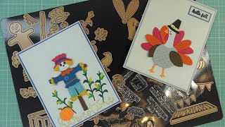 NEW! Spellbinders "Fall Traditions" & "Happy Harvest" Collection Review & Two Card Tutorial!