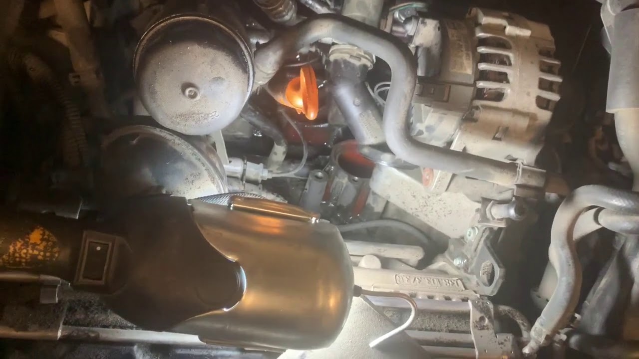 Termostato Audi A3 8L vamos a cambiarlo.