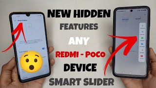 Enable Smart Slider Bar For Any Redmi & Poco Device Miui 12 Hidden Features