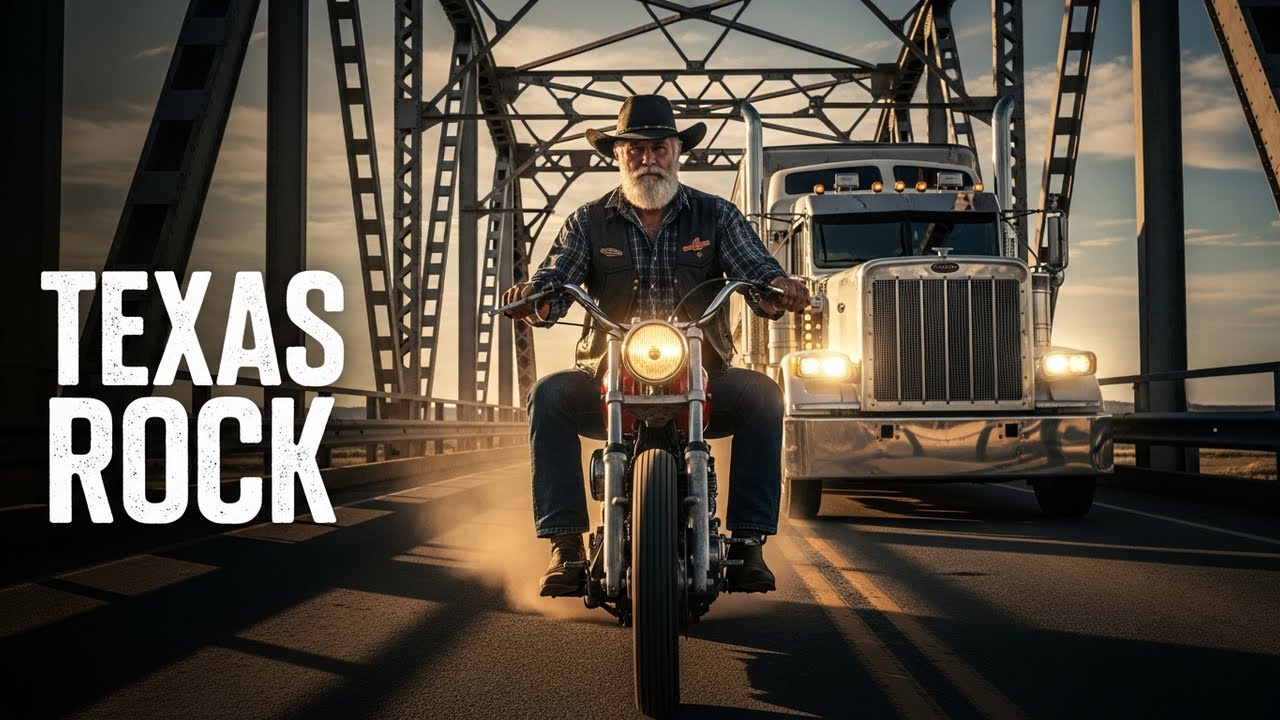 Texas Biker Outlaw Vibes – Hard Rock Roadtrip & Dirty Whiskey Blues
