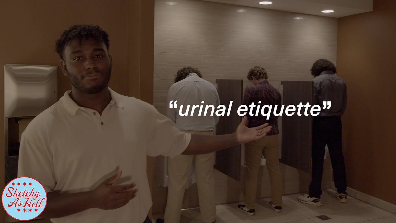 Urinal Etiquette YouTube