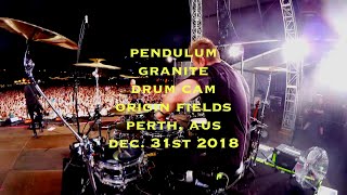 Pendulum Granite Drum Cam Clip Origin Fields NYE Perth