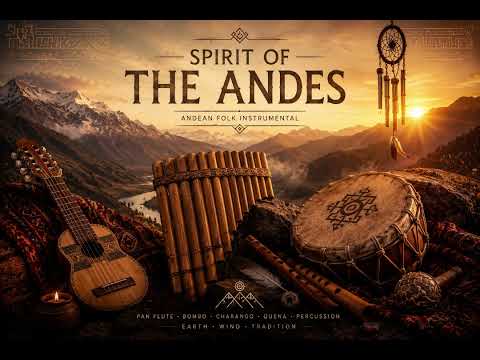 SPIRIT OF THE ANDES 🌄 | Epic Andean Folk Instrumental Music | Pan Flute & Mountain Spirit