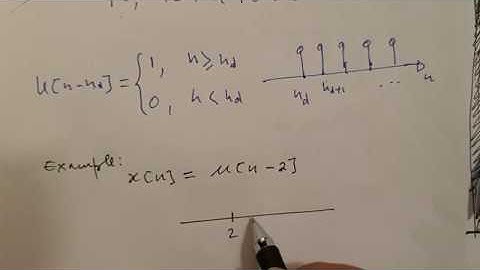 Discrete-time Signal Processing -  Chap 2: Signals and Systems