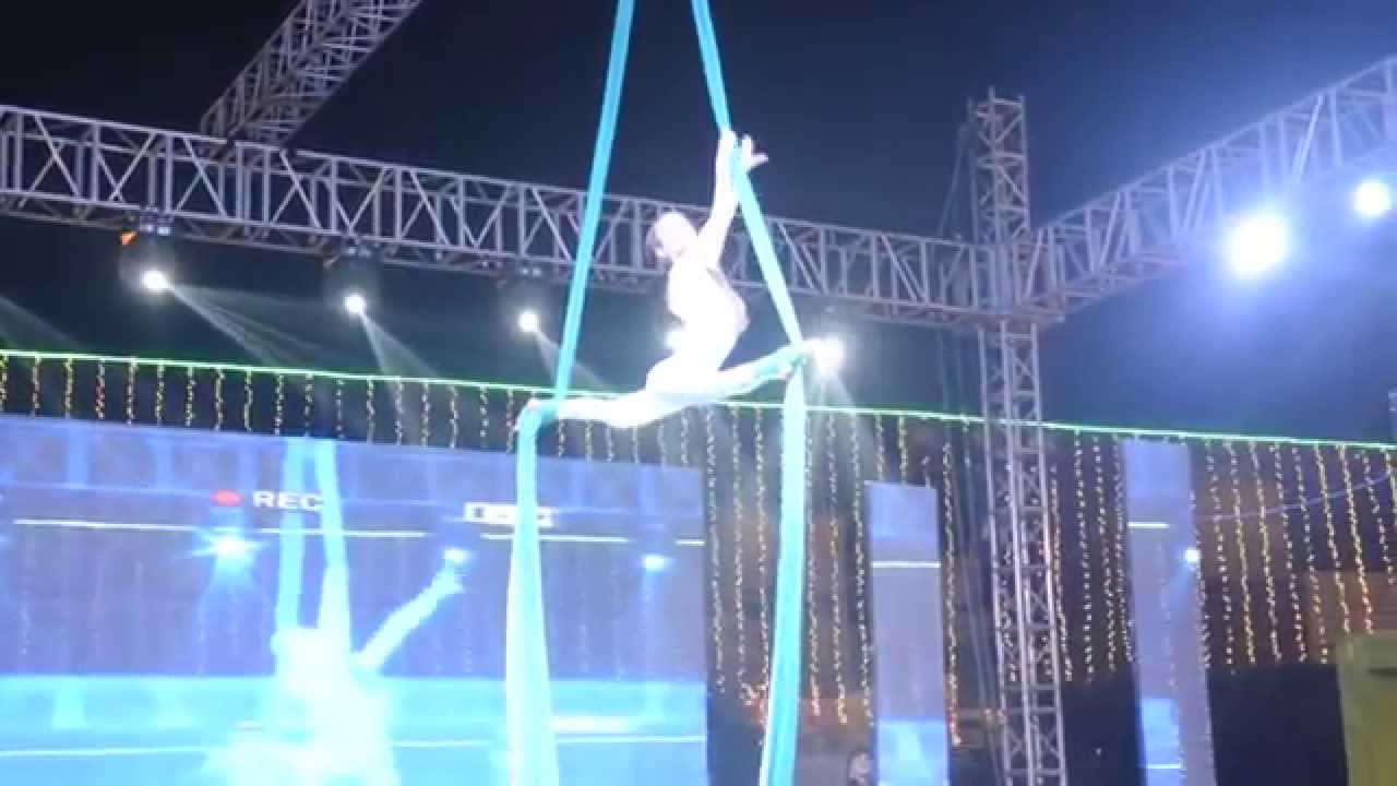 Aerial act Marina Aerial Silks India