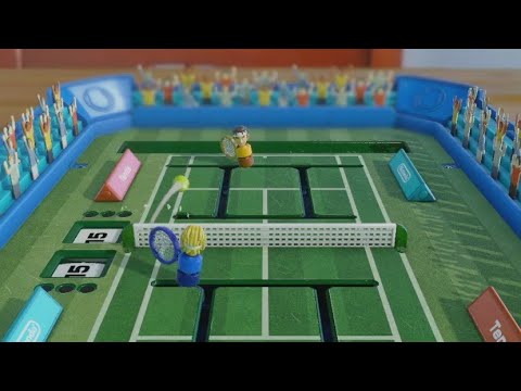 Clubhouse Games (Switch) - Toy Tennis vs. Impossible CPU | Mastered!