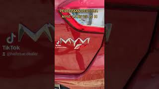 Perbezaan Di Antara Perodua Myvi 1.5Av Dan 1.5H