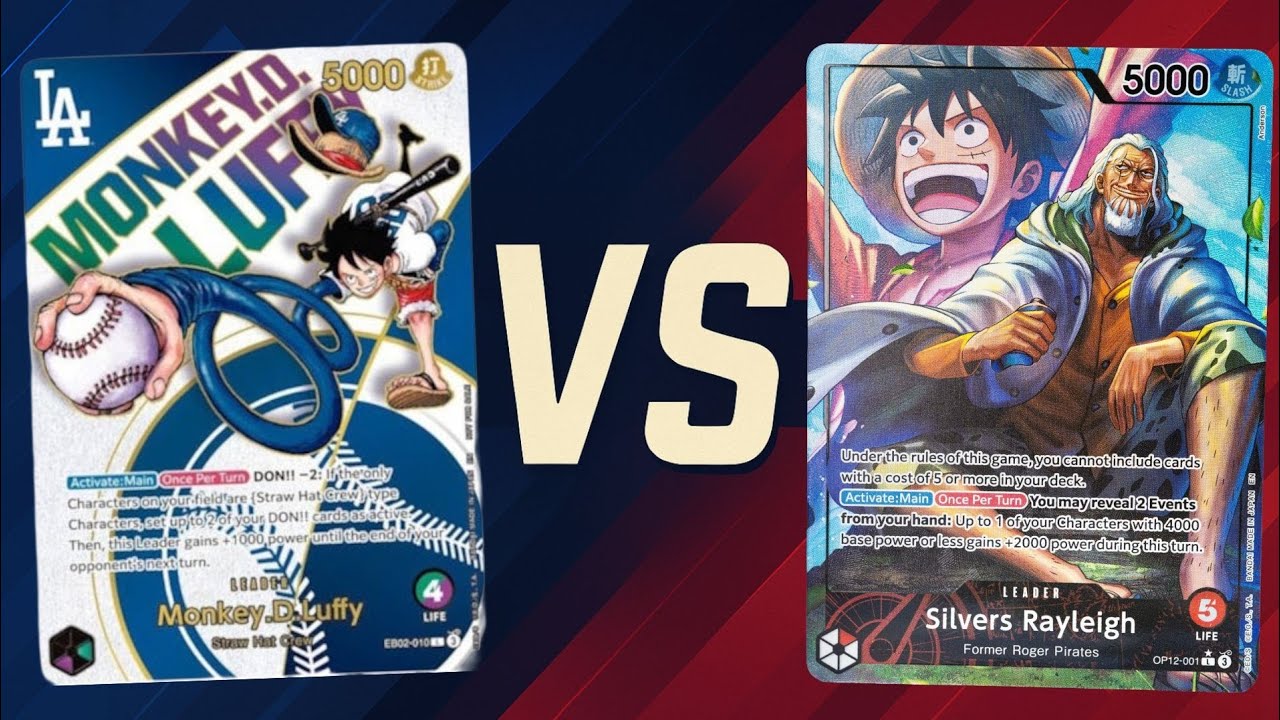 OP12 LOCALS MATCH | EB02 GP Luffy VS OP12 Silvers Rayleigh