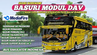 SHARE🥳 KODENAME BASURI BUMBLEBEE PECEL BALAP🥳NADA VIRAL BASURI YALALWATON MODUL DAV BUSSID V4.2