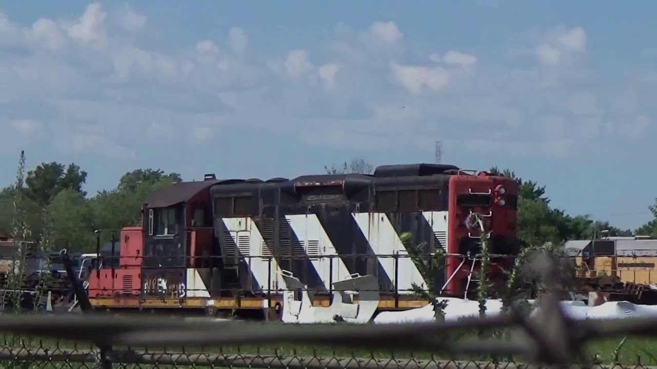 Interesting power sitting at National Railway Equipment in Mt. Vernon, Illinois YouTube