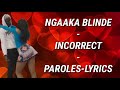 Ngaka Blindé - Incorrect Lyrics 🎶