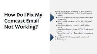How Do I Contact Comcast About Email Problems?