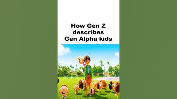 Is Gen Alpha like this ⁉️😭