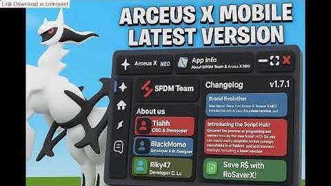 Arceus x Neo,Hydrogen Executor & Fluxus Mobile Blox Fruits Script Hoho Hub