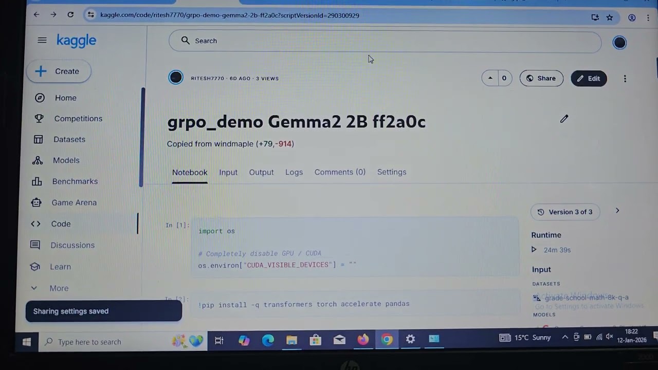 Building Transparent Reasoning Pipelines with  Open Weight Language Models