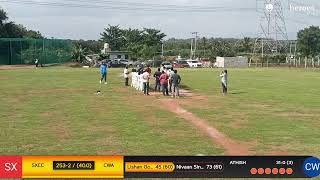 Cric World Academy vs Skill X Cricket Community live cricket match | Under 12 Freedom Cup live - Ma