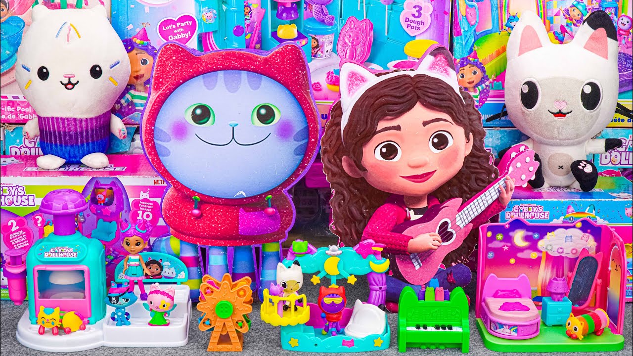 Gabby出品　まとめて Gabby's Dollhouse: The Movie, Cat-venture Crew 11 Piece