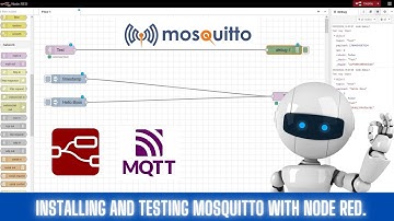 How to install MQTT Mosquitto and test with Node Red on Linux OS