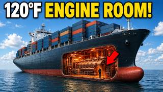 How Ship Engineers Survive 120°F Engine Rooms