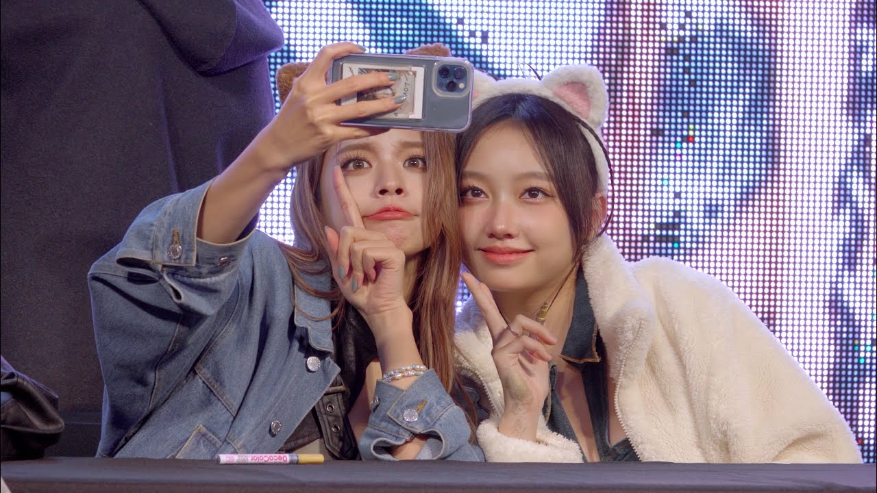 (大部分是栩歡粼)20240107薄荷水晶babyMINT-越來越好玩簽唱會(2/2)簽名時片段+最後說掰掰