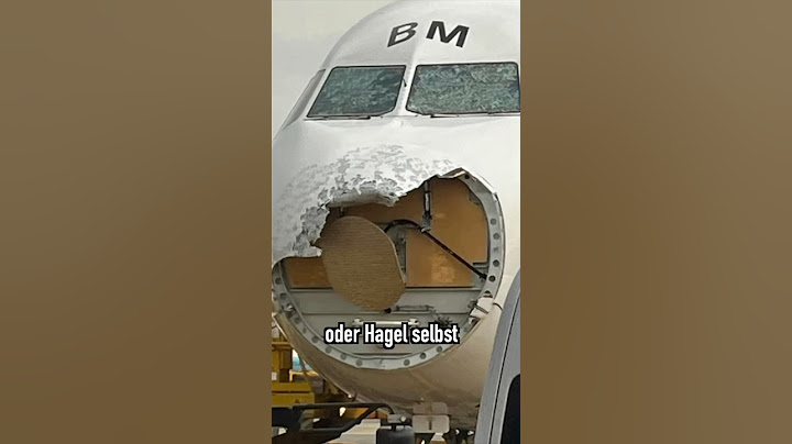 Update: A320 fliegt durch Hagel und wird schwer beschädigt! ✈️ AeroNews #shorts