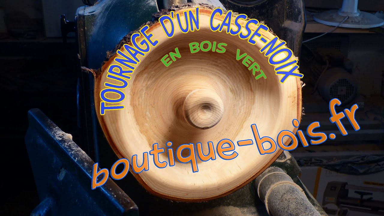 Ancien Casse-noix En Bois Tourné – Gros Modèle Pour Noisettes – Vintage