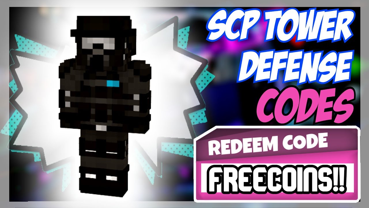 SCP Tower Defense codes – free coins and shards