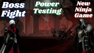 Boss Fight Test Power A New Shadow Slayer Ninja Game War - Gameplay / Old Grandore City screenshot 5