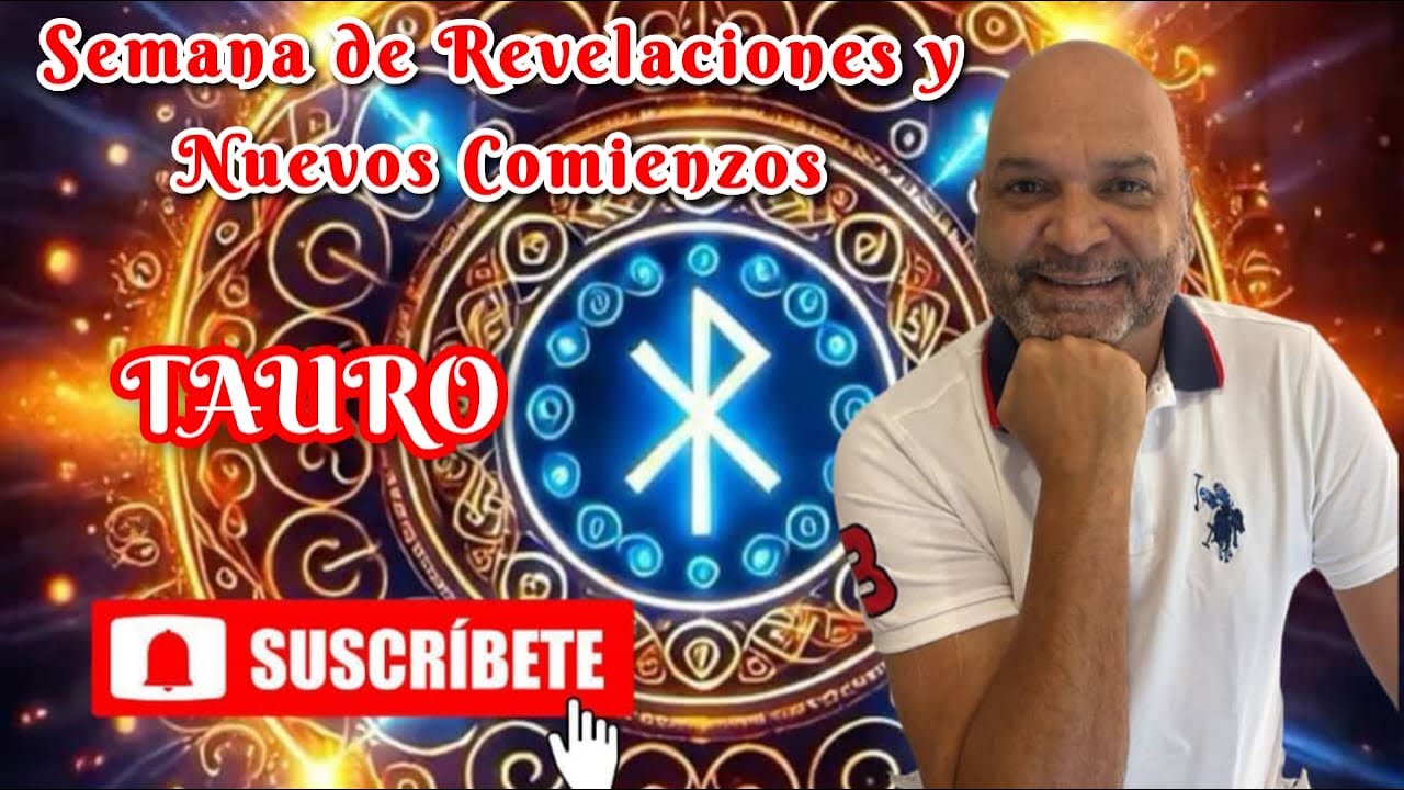 Tauro ♉️ del 26 de mayo al 1 de junio - YouTube
