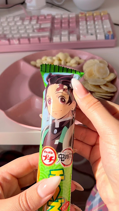 Demon Slayer Snack Platter #asmr #kawaii #kawaiiasmr #aesthetic #anime #demonslayer #nezuko #cute