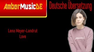 Lena Meyer-Landrut - Love (Deutsche Übersetzung)