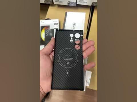 Kevlar Keephone для Samsung S23 Ultra - YouTube