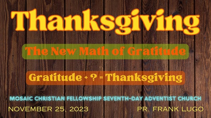 Thanksgiving Day / November 25, 2023