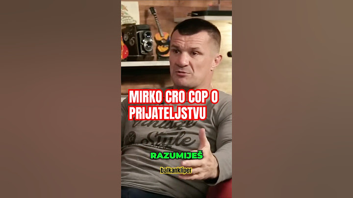 MIRKO CRO COP O PRIJATELJSTVU I NOVCU #viralvideo #mirkocrocop #crocop #viralshort #shorts #mma #ufc