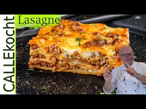 Video: Sollen Lasagneplatten zuerst gekocht werden?