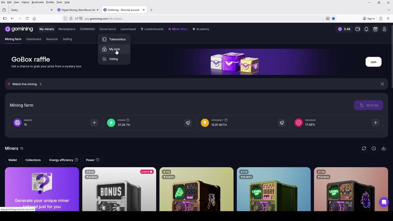 GoMining Неделя 8