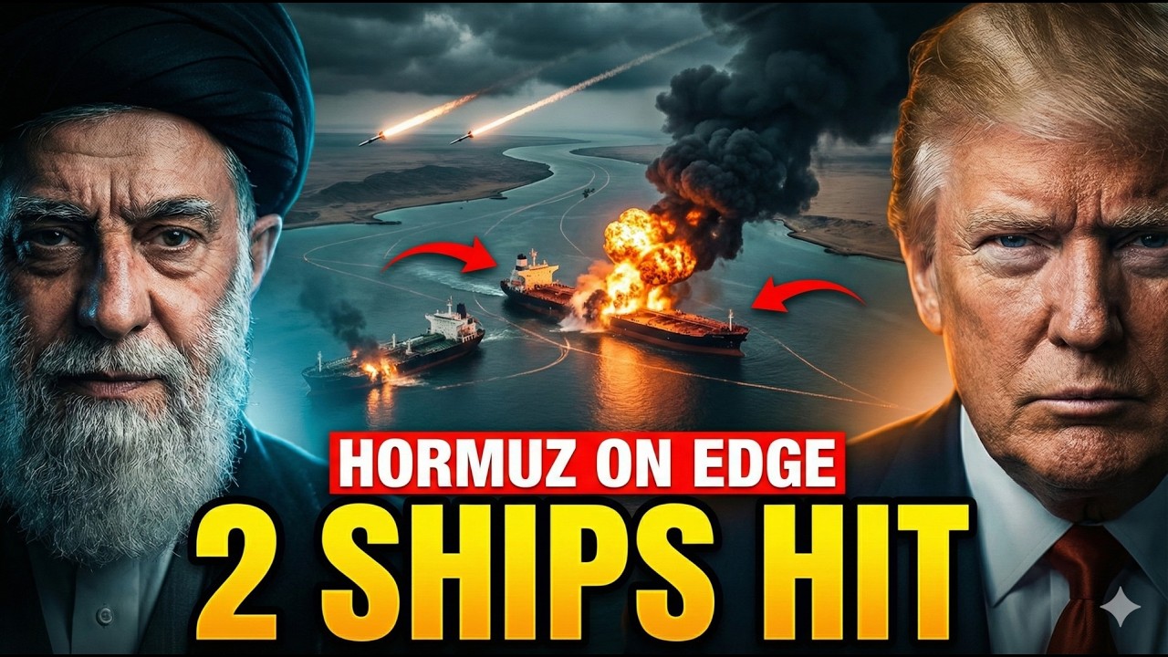 2 SHIPS HIT IN THE STRAIT OF HORMUZ The World's Oil Chokepoint Just Turned Hot
