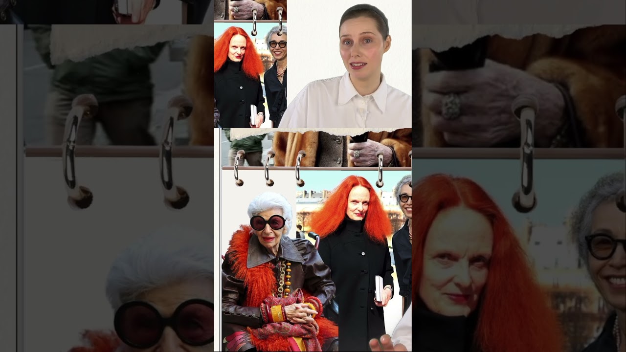 the natural process of aging is very chic.