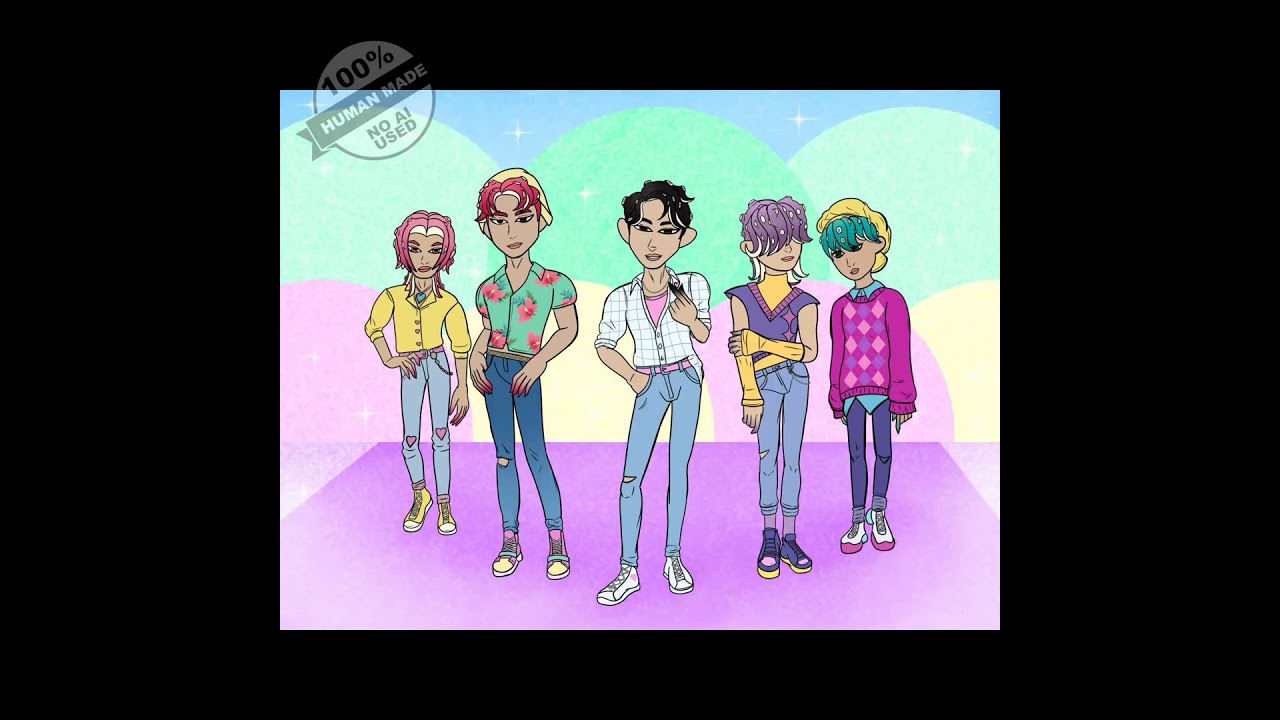 Sajaboys Splatoon Style #kpopdemonhunters #sajaboys #splatoon #art #digitalart