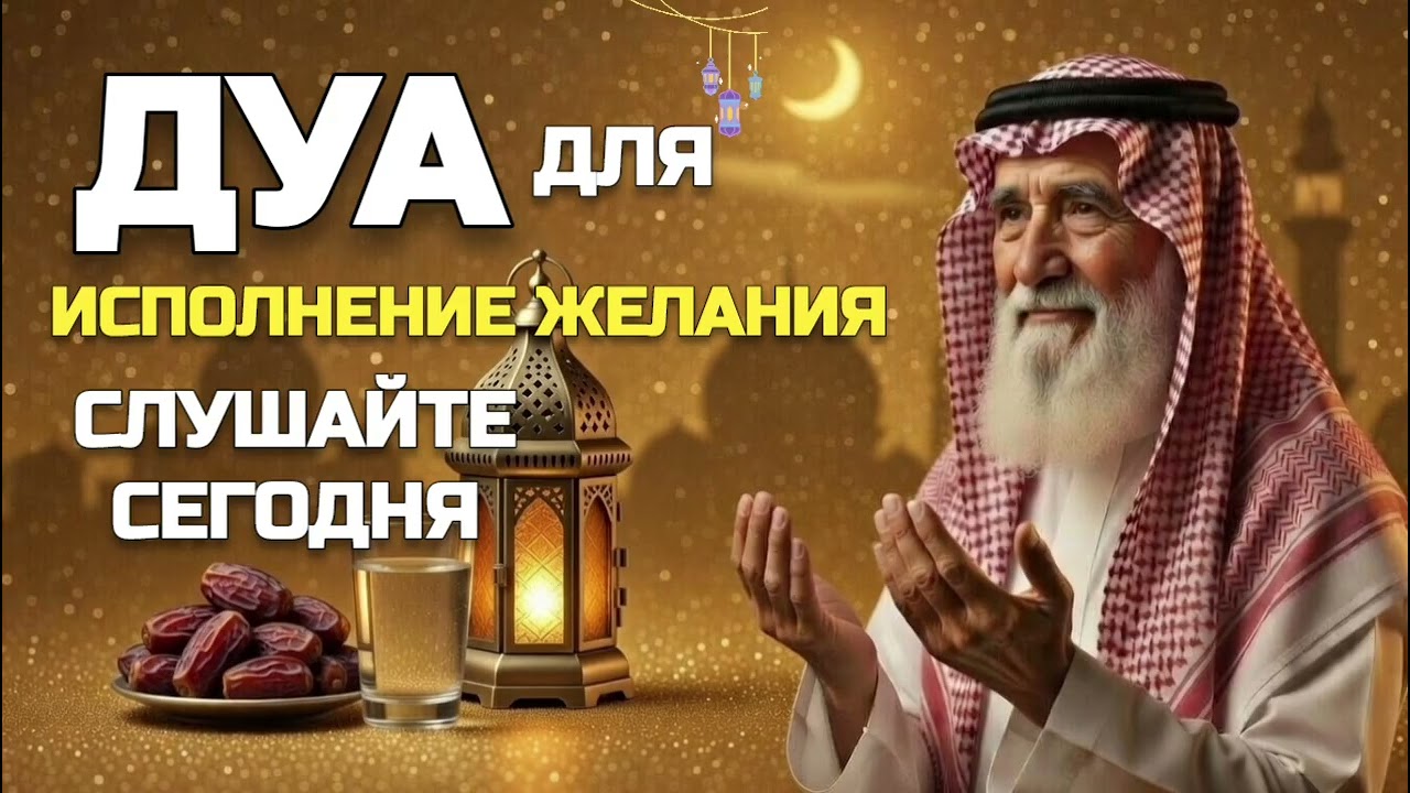 ДУА В РАМАДАН 🌙 СЛУШАЙ ДО КОНЦА С НАДЕЖДОЙ НА ИСПОЛНЕНИЕ ЖЕЛАНИЙ, ИНШААЛЛАХ