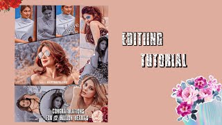 Complex Edit Tutorial | Folowers Congratulation Fanedit | Picsart Tutorial | Butteryxlove ❥