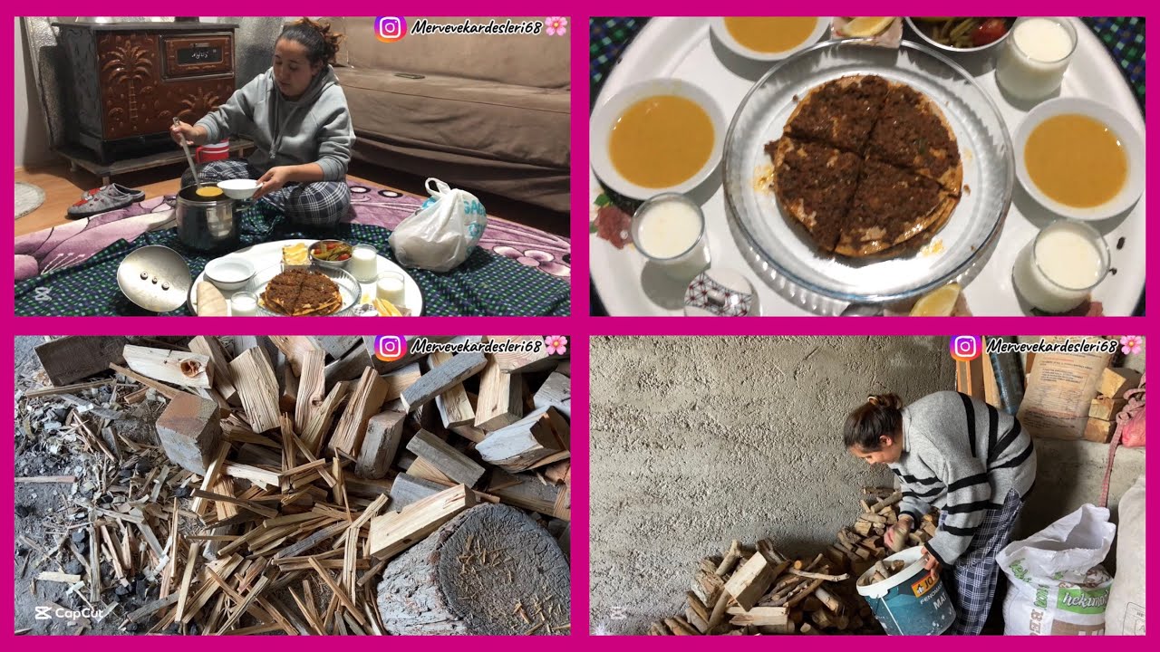 İSTEK ÜZERİNE YALANCI YAĞLAMAAA❗️🥩 HASTALIK PEŞİMİZİ BIRAKMIYOR 🤧 SOBA KOVALARINI DOLDURDUM✅