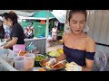 คลิปดังในอดีต ป้ากบ อยู่กับ เจ้เบียร์ ยำแซบทะเลสด New Shop Raw Spicy Seafood Mango Salad Thailand