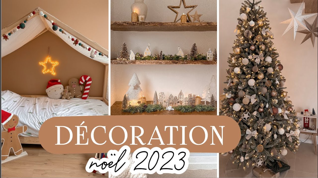 J'installe toute la décoration de noël dans la maison !