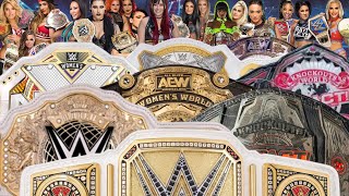 Every Women’s Wrestling Champion 1998-2023| Chronology | WWE/AEW/IMPACT!