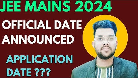 Jee mains 2024 Date announced now ✅ | Jee mains session 1 & 2 official date released #jee2024 #date