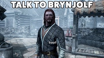 Skyrim - A Cornered Rat - Talk to Brynjolf