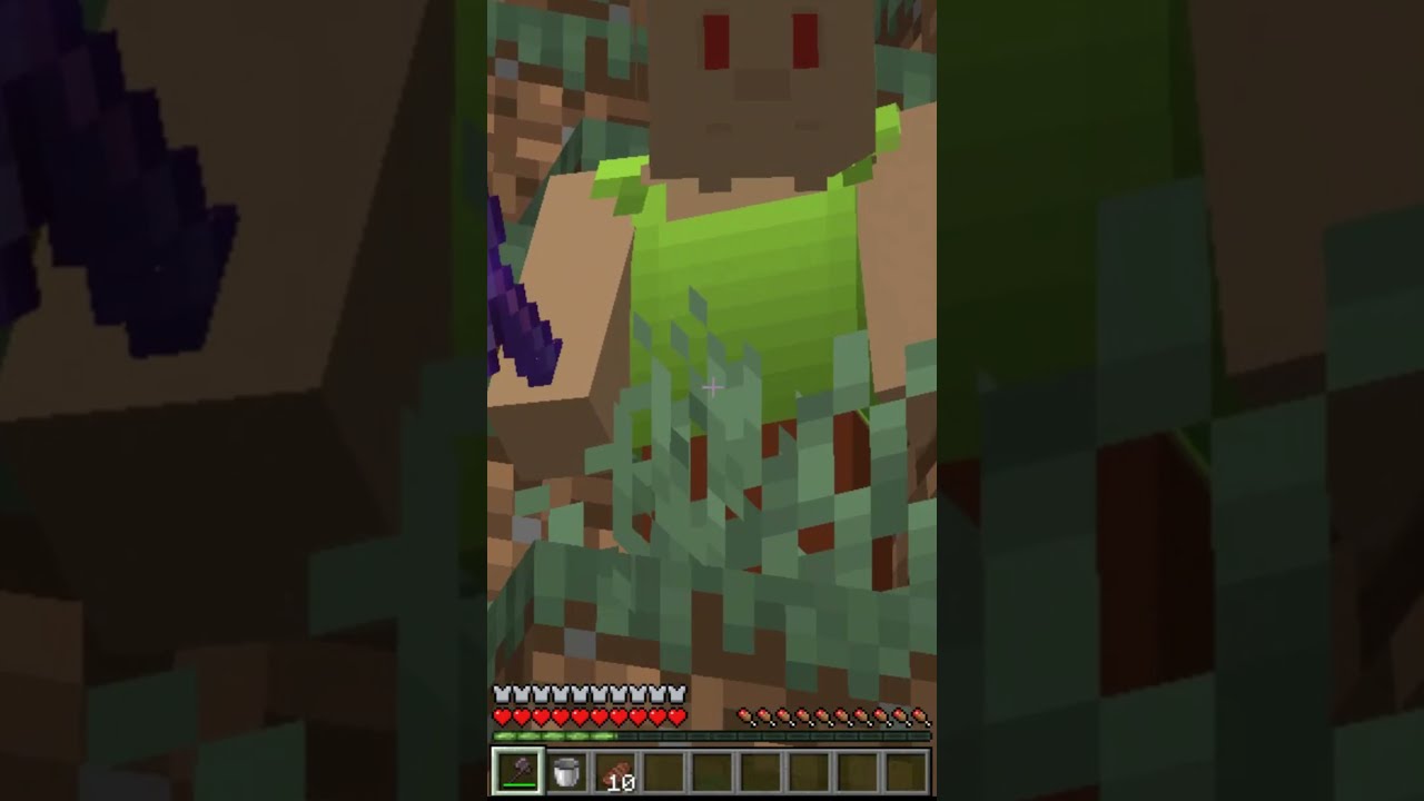 Evil Notch Sends Evil Hamoud To Attack Me! | Minecraft | #Shorts - YouTube