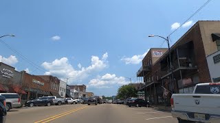 Thumbnail [4k] Driving through New Albany's Downtown, Mississippi - Kia Soul