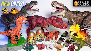 NEW 2023 Jurassic World Dinosaurs! T-Rex, LEGO Spinosaurus, Scutosaurus, Hot Wheels JP Vehicles